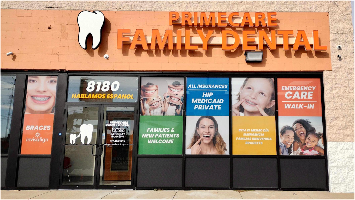 PrimeCare Family Dental Pendleton Pike exterior